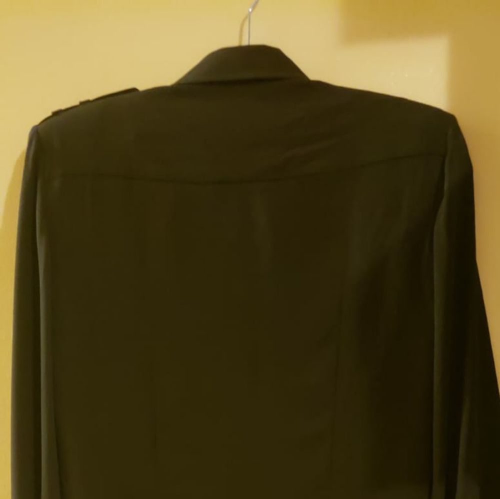 michael kors metals snaps blouse size 2